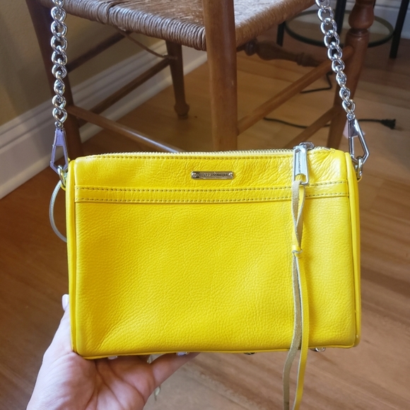 Rebecca Minkoff Handbags - Rebecca Minkoff | Mini MAC Crossbody in Yellow